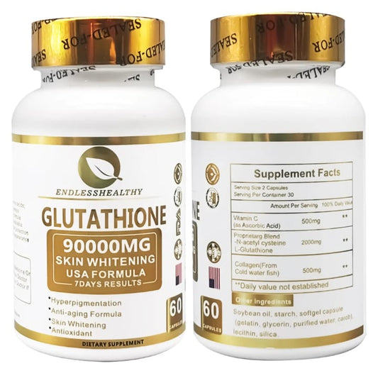 Glutathione Radiance Capsules – Skin Brightening & Antioxidant Support