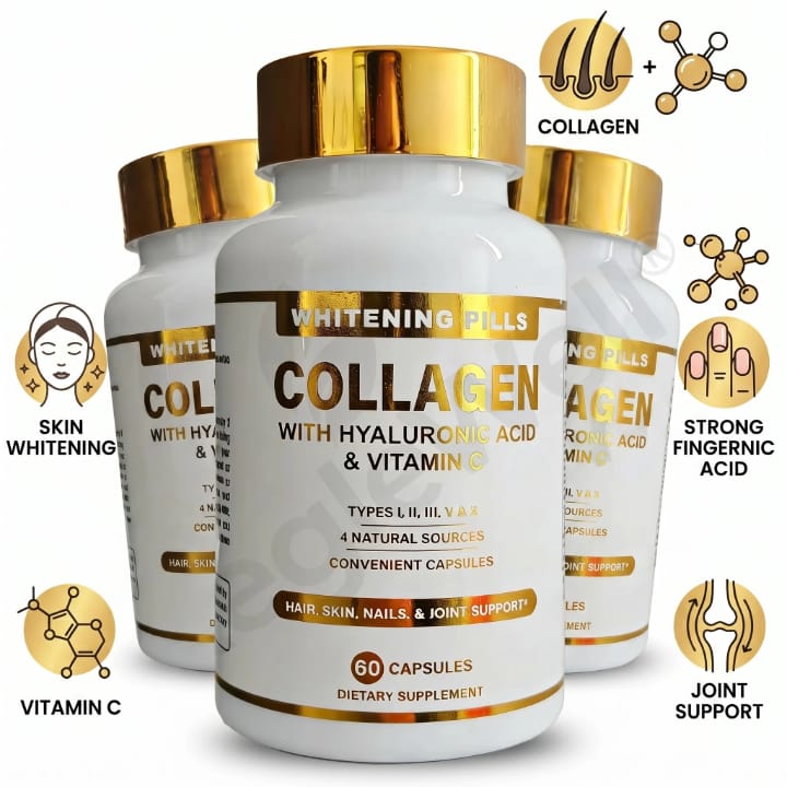 GlowBoost Collagen Capsules – Radiant Skin, Hair & Nail Support