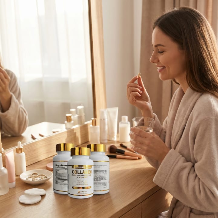 GlowBoost Collagen Capsules – Radiant Skin, Hair & Nail Support