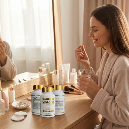 GlowBoost Collagen Capsules – Radiant Skin, Hair & Nail Support