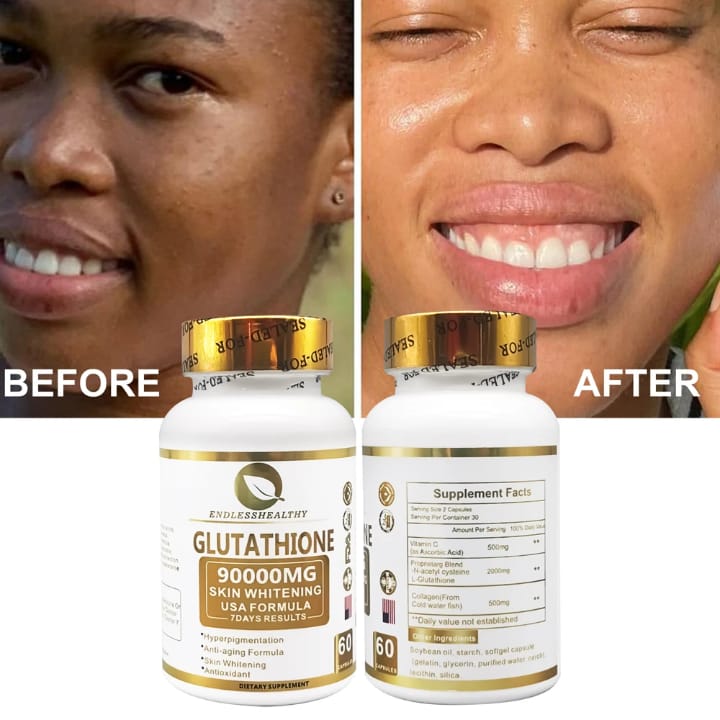 Glutathione Radiance Capsules – Skin Brightening & Antioxidant Support