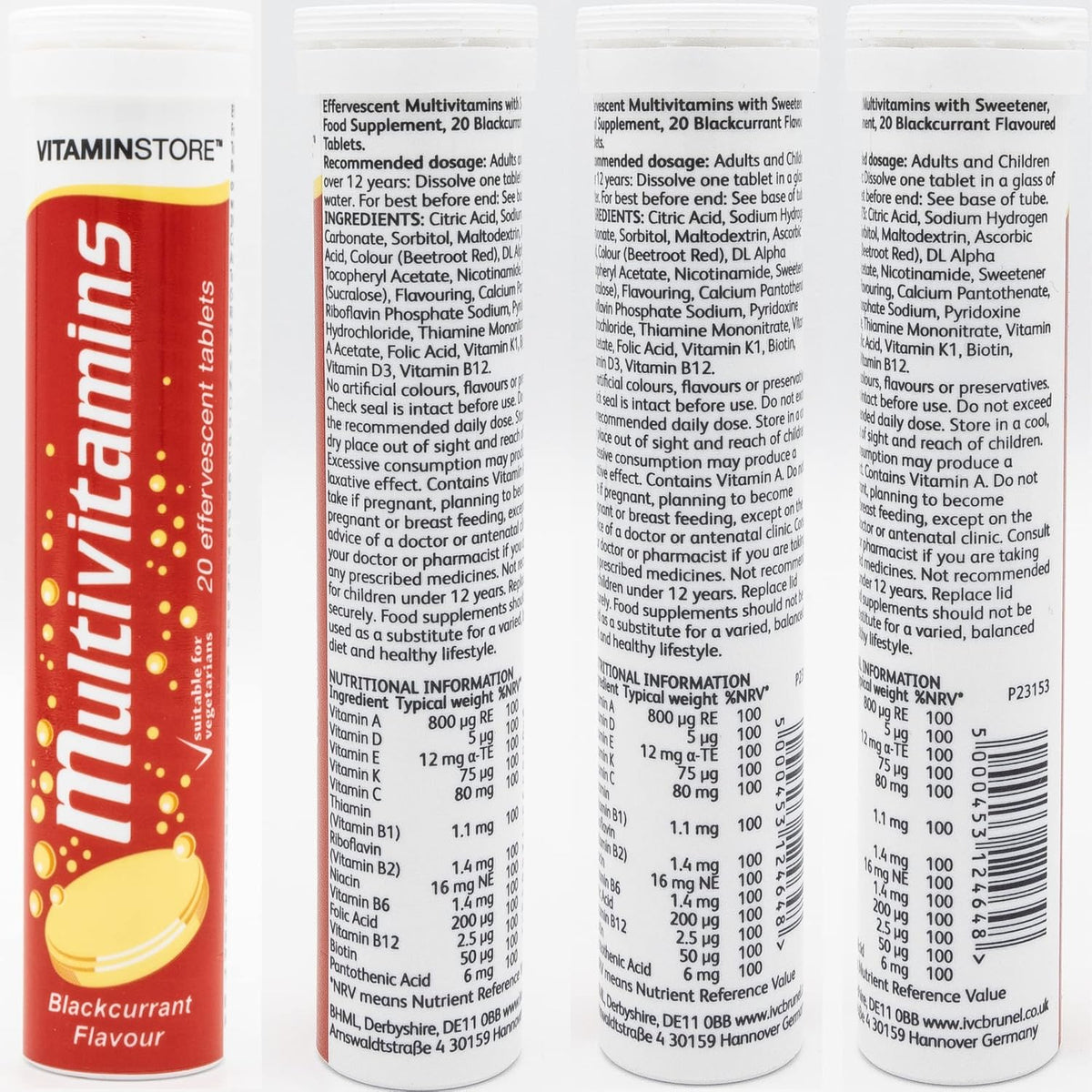 Daily Multivitamin Tablets – Boost Energy, Hydration & Wellness